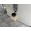 Meuble-lavabo mural 24 po avec lavabo d'art en céramique et 1 porte à fermeture en douceur, contreplaqué