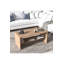 Terna Center Coffee Table, Modern Tea Table with Storage Shelf, 100 x 50 x 44 cm Cocktail Table-1540489692