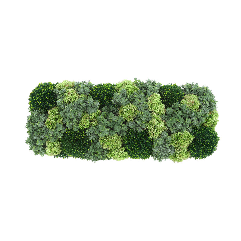 Jerez Faux Succulent in Fiberstone Planter, White