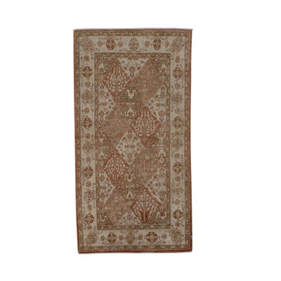 Handmade Silk and Wool Oriental Area Rug