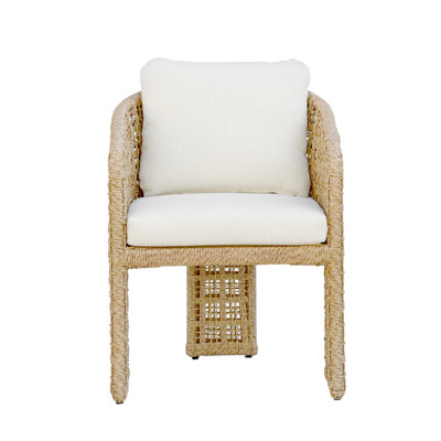 Chaise de salle à manger d'extérieur Demichael