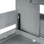 Lit double au-dessus du lit, gris - hydraulique et élégant avec bureau, utilisation efficace de l'espace-578731946
