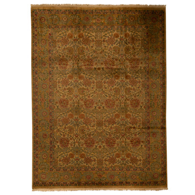 Hand Knotted Wool Oriental Indoor Rug