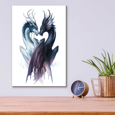 "Yin Yang Dragons" par JoJoes Art