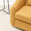 Fauteuil pivotant rembourré de 32 po de largeur Duston-527799198