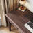 Caros Wooden Writing Desk, Dark Brown