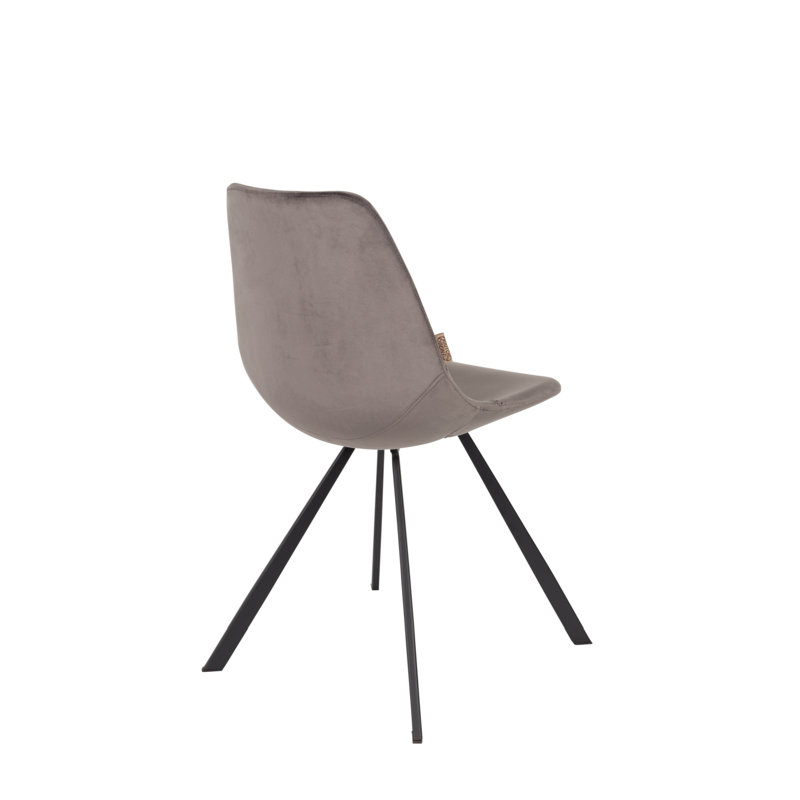 Franky Upholstered Dining Chair, Gray