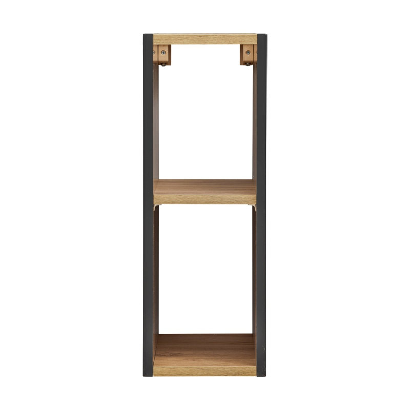 Ela-Rose Bathroom Shelves, Black