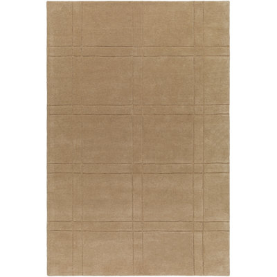 Sioeli Tan Hand Tufted Area Rug