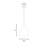 Venegas 1-Light Single Bell Pendant in Brushed Nickel-18793804