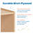 ECR4Kids Stackable Wooden Toddler Chair, 6in, Montessori Furniture, 2-Pack-100511057-100511058