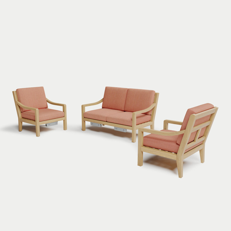 Solerno Heated Loveseat Set, Mesa