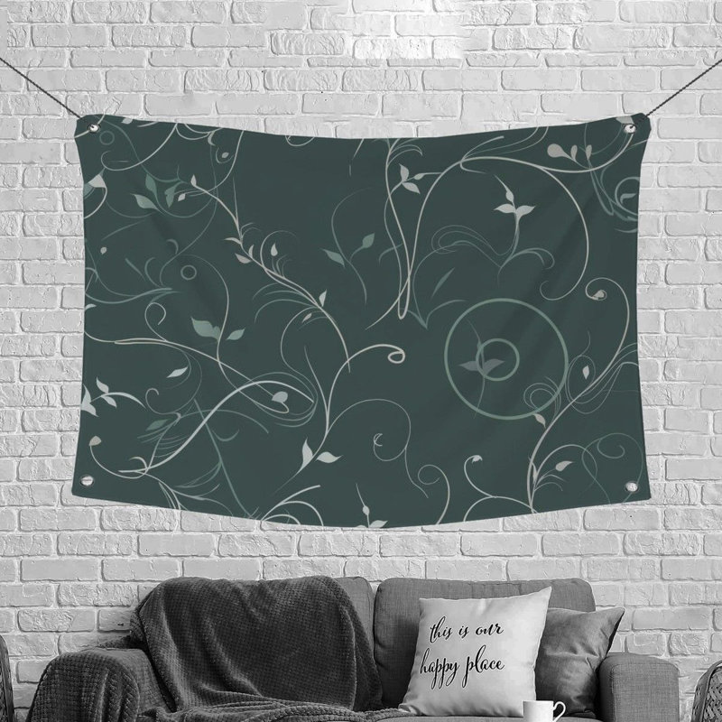 Microfiber Fabric Tapestry, 68" H x 80" W
