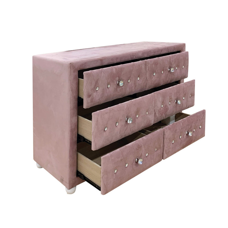 Commode 6 tiroirs 40 po Bahari