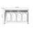 Retro Nut-Brown Solid Wood Sideboard
