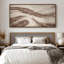 Très grand art mural abstrait brun-1603734448-1603734462