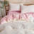 Cotton Bedding Set Ultra Soft Bow Pattern Comforter Cover Bedding Duvet Cover Pink Duvet Cover Set-116491601