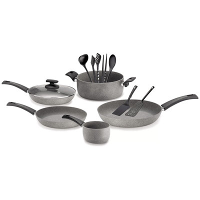 12 - Piece Non-Stick Aluminum Cookware Set