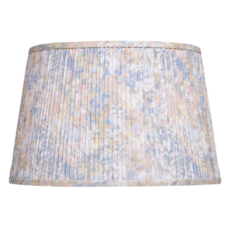 Wildflower Empire Lamp Shade, Ivory/Pastel Blue/Pastel Pink
