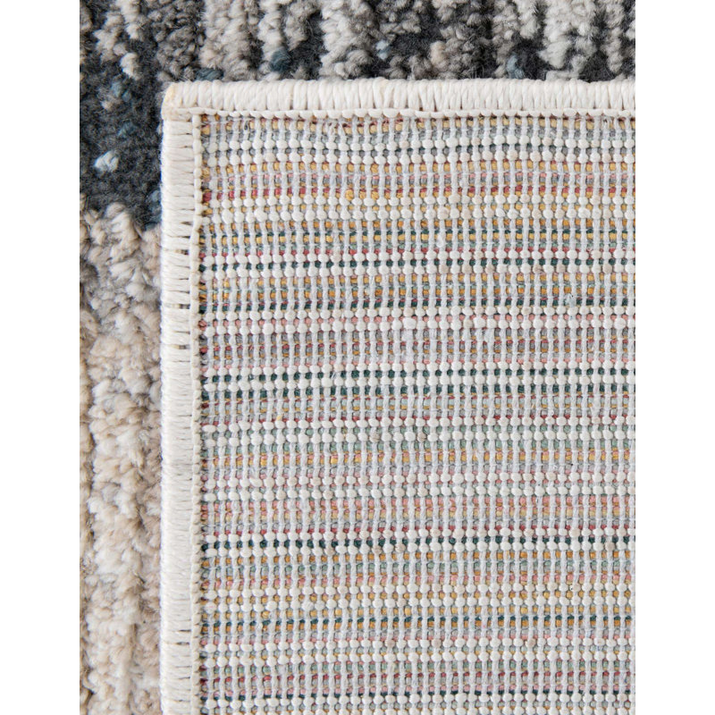 Caparro Geometric Rug, Runner 2'2" x 8'