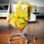 Bouquet de fleurs de narcisses jaunes - Coussin décoratif à imprimé floral-29895888-29895891