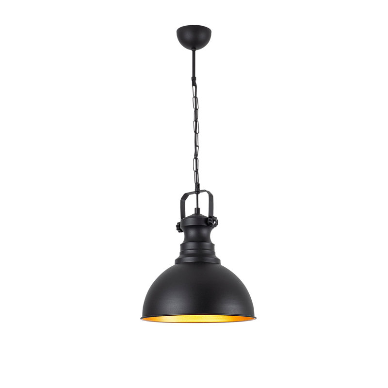 Luminaire suspendu en forme de dôme à 1 lumière Lakeside