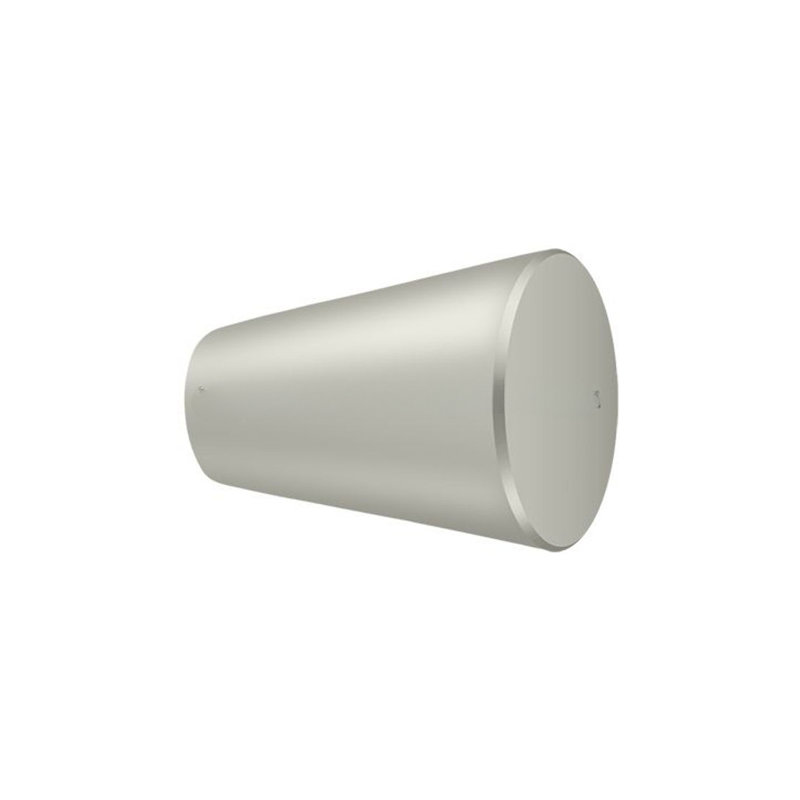 Conical Knob, Brushed Nickel, 0.75"