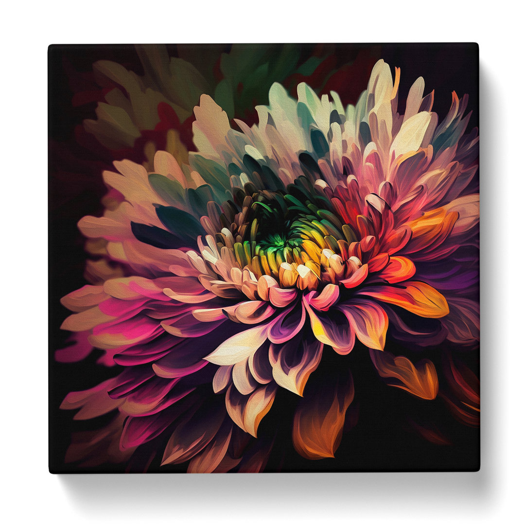 Chrysantheme Abstrakter Expressionismus - Kunstdrucke