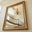 Gold PS Frame Wall Mirror-1330086651