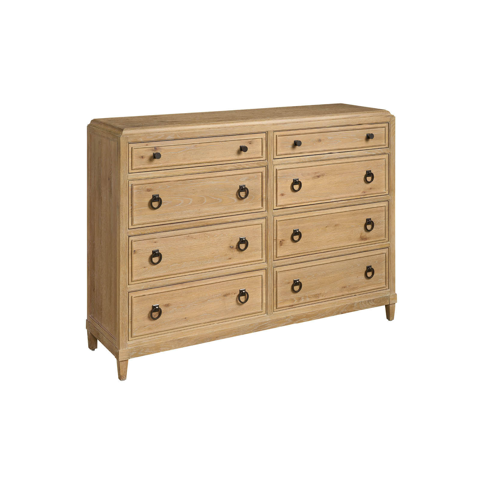 Hayes 8 Drawer Dresser, Tan
