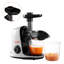 Extracteur de jus à mastication lente, presse-agrumes à pressage à froid avec fonction inversée, extracteur de jus à moteur silencieux, extracteur de jus facile à nettoyer avec une brosse, pour les légumes à haute teneur en nutriments