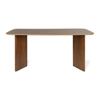Atwell Walnut Wood Dining Table