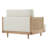 Ahlea 41.8'' W Natural Cane Upholstered Armchair