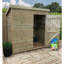 Shameeza 4 ft. W x 4 ft. D Solid Wood Garden Shed