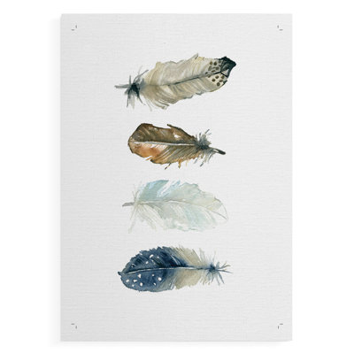 Collection Feather - Impression sur toile seulement - NON-CADRE