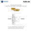Superposition de surface à fermeture automatique, cadre encastré à fermeture automatique de 3/8 po - nickel satiné - charnières de porte d'armoire (ensemble de 10)-9114269-125467836