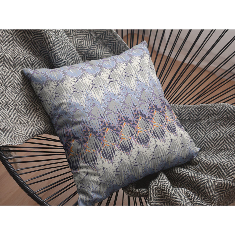 Coussin intérieur à glissière Hatches Broadcloth, Mauve pâle, H 16 po x l 16 po