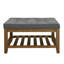 Table basse en bois de hêtre avec siège en lin gris foncé et plateau de rangement, couleur-1929677293