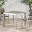 Caggiano Square Metal Outdoor Dining Table , 35'' in. W 35'' in. D