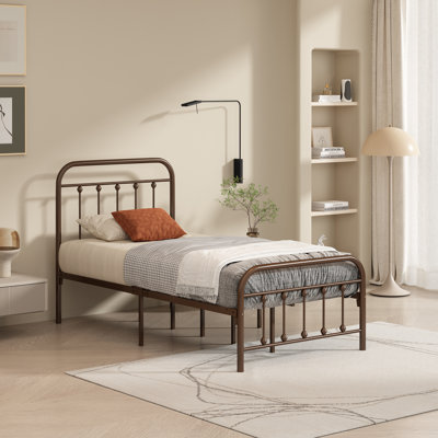 Hidalgo Metal Platform Bed
