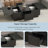 High Gloss Coffee Table With 2 Large Hidden Storage Compartment-114232851