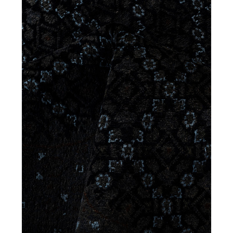 Overdyed One-of-a-Kind 5' 7" X 10' 0" Hand Knotted Area Rug