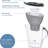 2.4L Marella Water Filter Jug with 3 Cartridges Cool Graphite