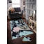 Tapis luxueux 100% polyester 5,2 x 7,5 pi, hauteur des poils de 0,4 po | Antibactérien, points antidérapants en PVC, lavable à la machine | Élégante impression numérique en 3D, parfaite pour le décor du salon et de la chambre à coucher-1632651278