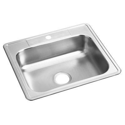 Dayton 25" L x 21" W Drop-In Kitchen Sink