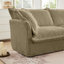 Canapé à housse avec housse, canapé moderne à 3 places avec accoudoirs polyvalents, canapé à assise profonde avec plusieurs coussins moelleux, canapé confortable pour le salon, tissu d'appartement en velours côtelé-1433875344-1433875357