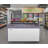 60 in. Glass Top Commercial Display Ice Cream Freezer - 16 cu ft. MCF-16C.