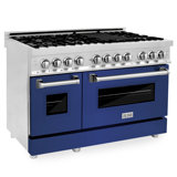 ZLINE 48" Legacy Dual Fuel Range w/ 7 Burner Gas Cooktop and 2 Electric Ovens
