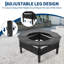 Rectangle Smokeless Outdoor Fireplace