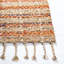 Tapis rayé en coton / jute orange / naturel Abbie-Mae-1933385601